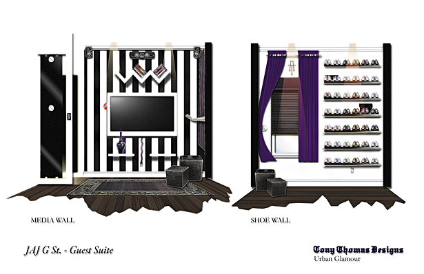 GUEST SUITE ELEVATIONS