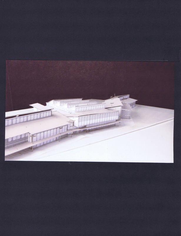 Cardboard study model