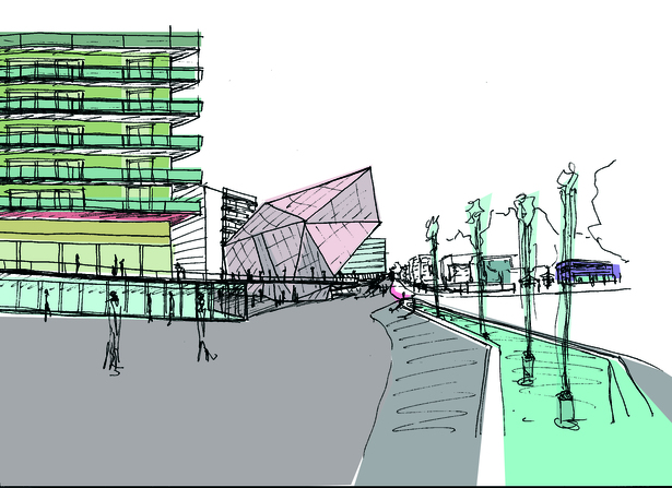 Project Sambre bridge area