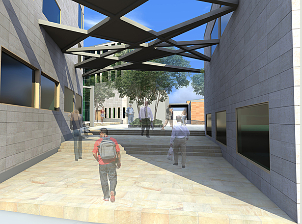 Interior-Courtyard access 