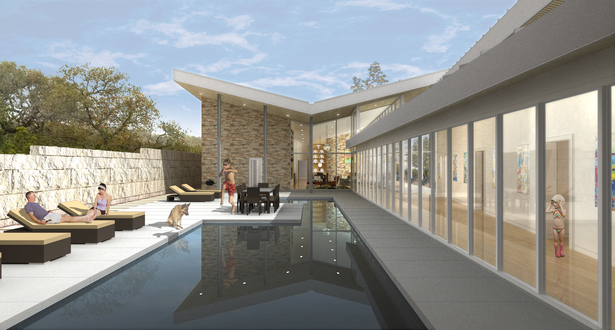courtyard pool