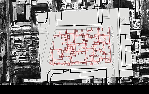 layer of underground tunnel system