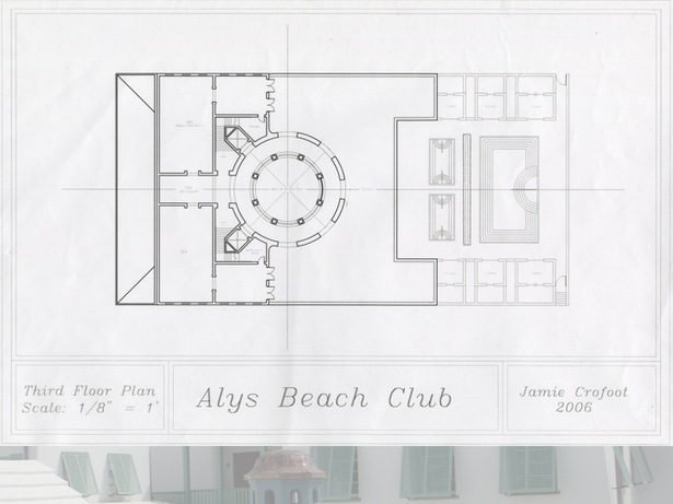 3rd Floor Plan of the Beach Club