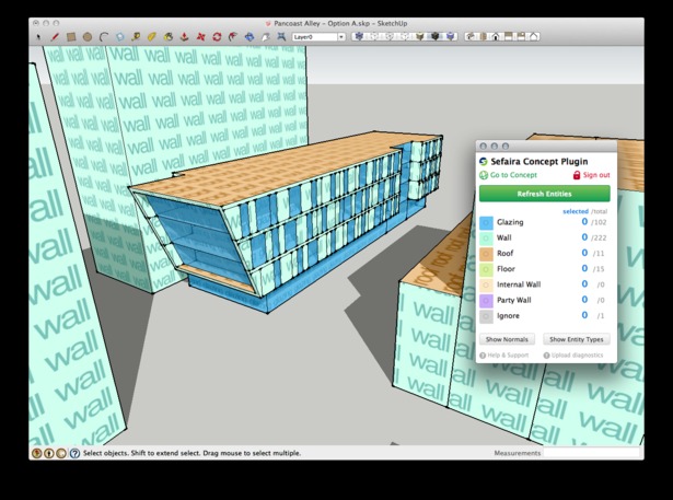 Sefaira Concept Plugin for SketchUp