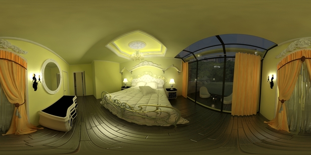 Antic Bedroom 360 design