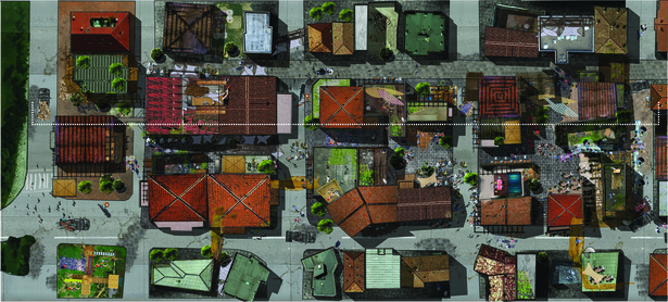 future layout of the neighbouhood