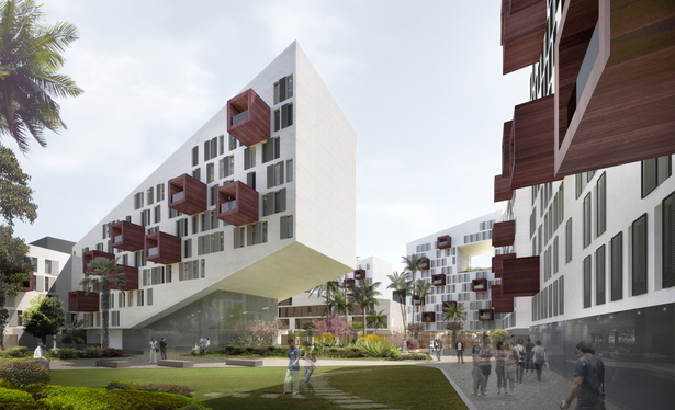 AQSO arquitectos office. Connecting riads. Courtyard