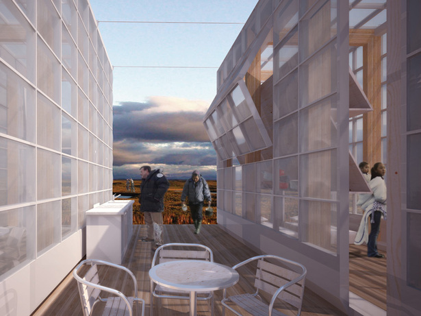Courtyard View, Summer