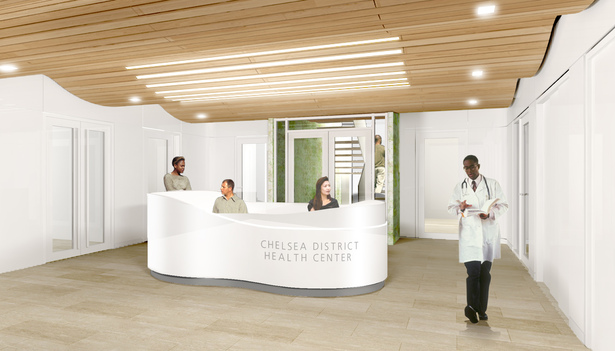 Building lobby