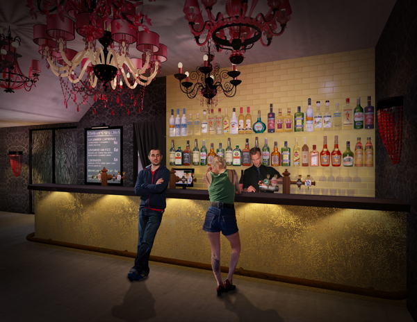 Bar Perspective.