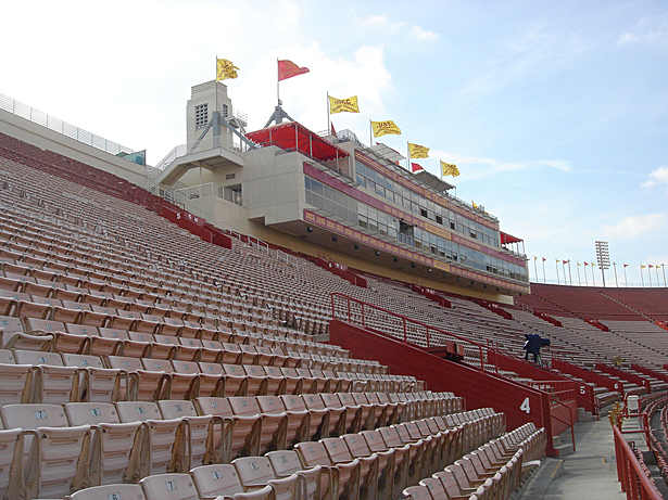 Los Angeles Memorial Coliseum Press Box