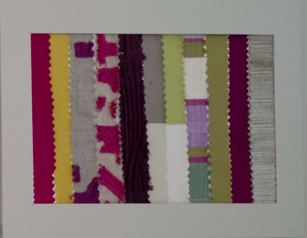 Fabric selection living room