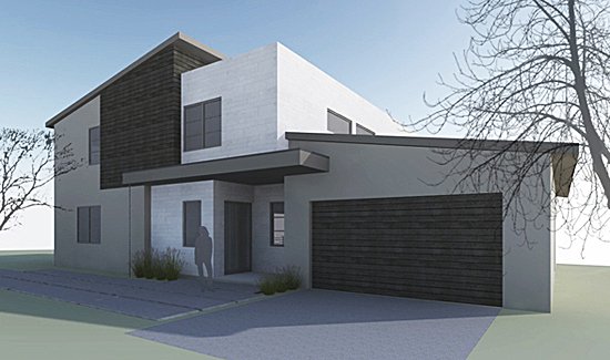 Fullerton Residence | front elevation