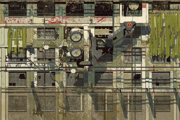 Surface Armatures: The Siren [Elevation], 2011