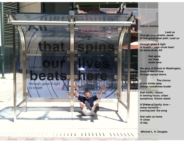 Washington Street at the Arts Garden, poem by Mitchell L.H.Douglas