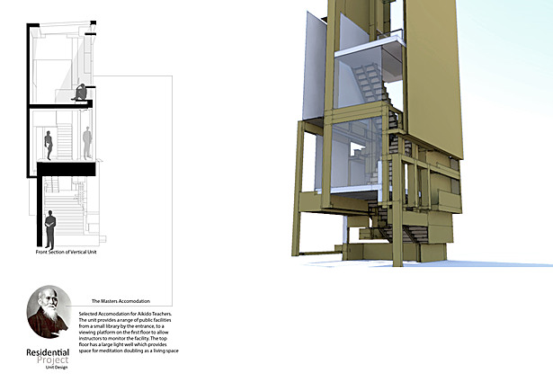 2Bed Vertical Living space