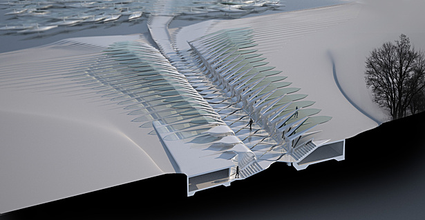 Section through Permanent Canopies