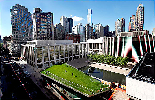 Aerial View of Lincoln Center