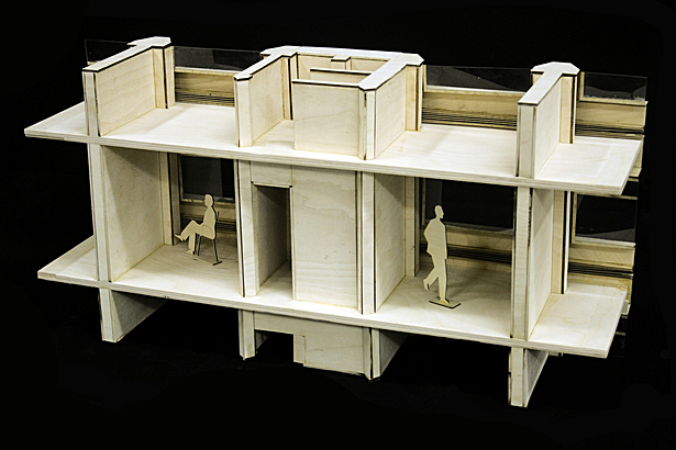 Facade Sectional Model - Back