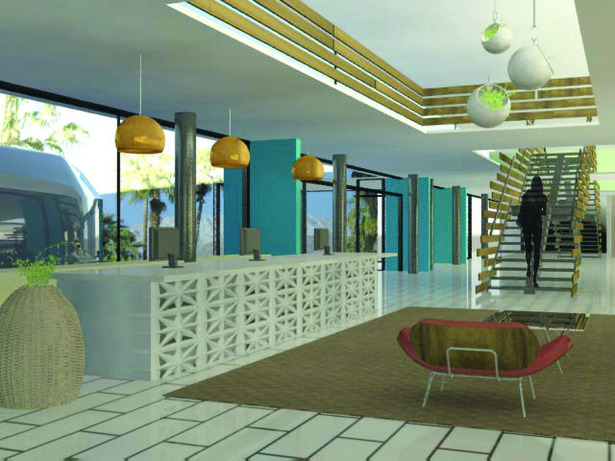 Lobby (3Dmax rendering)