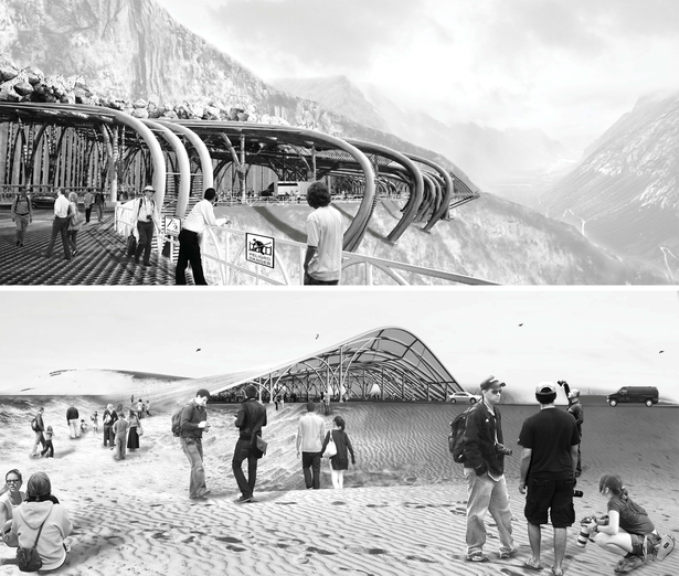 Rendered Views of Structures