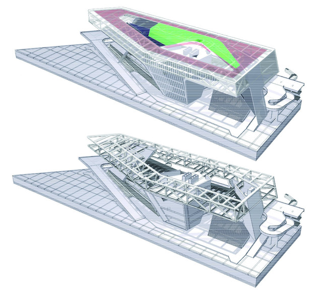 (JET+CXT+Archasia) Kaoshiung Port Services Centre BIM Model