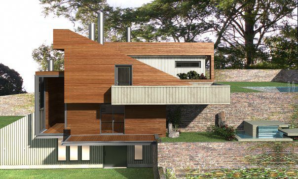 Desing & construction maison: Skiathos - Greece by http://www.facebook.com/WORKS.C.D