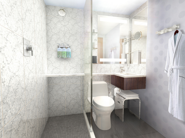 Model Bathroom Rendering