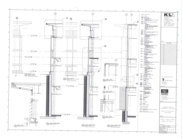 Wall Sections and Details