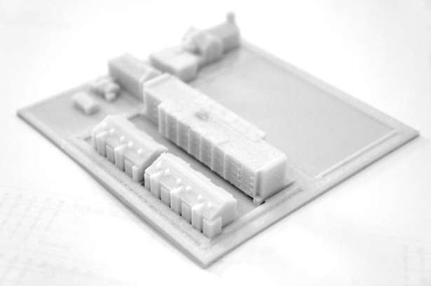 Assembled model.