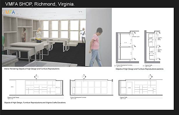 Retail Shop for Virginia Museum of Fine Arts
