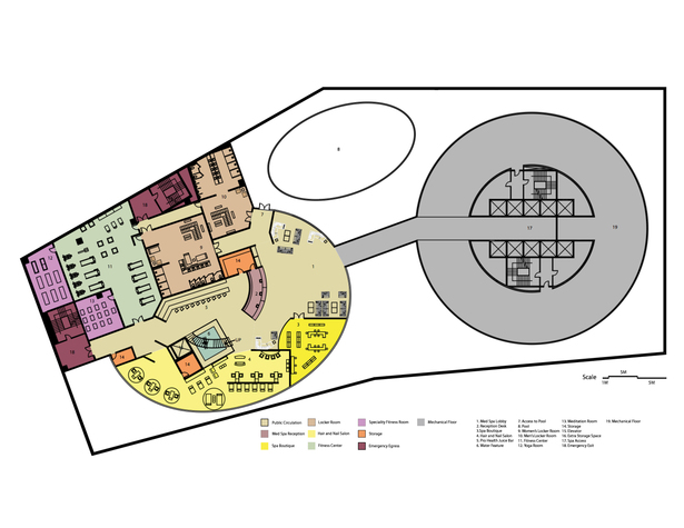 Meiji Med Spa First Floor Plan