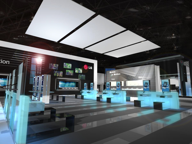 Mobile phone interactive zone