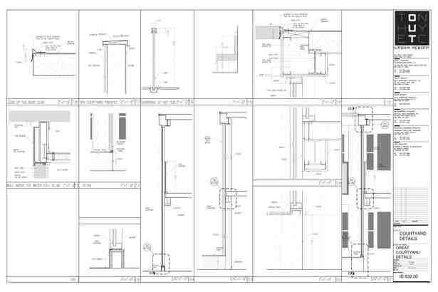 Enlarged Great Courtyard -My sample design of custom details