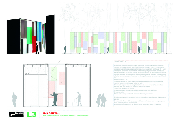 COMPETITION_City Hall´s Pavilion at Madrid Book Fair 2008