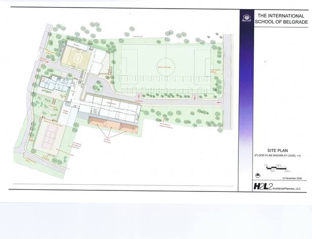 Site Plan and Fl. Plan (level +1)