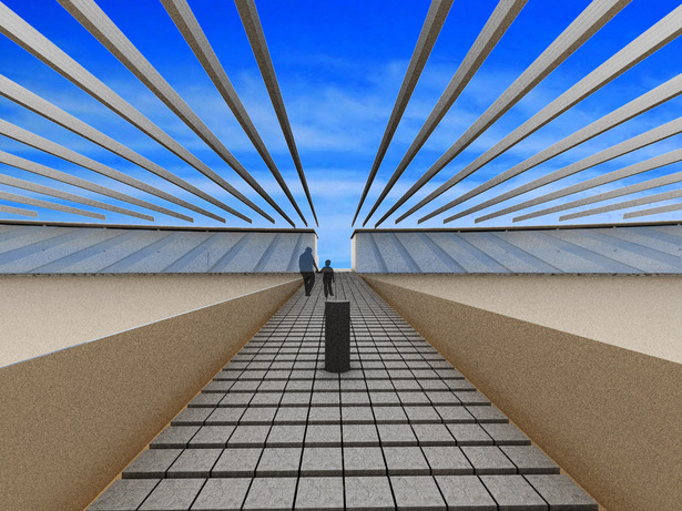 5 | Approaching Rest Stop Buildings