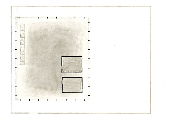 Floor plan, changing rooms