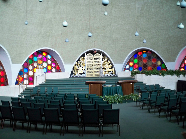 Existing Sanctuary before renovation