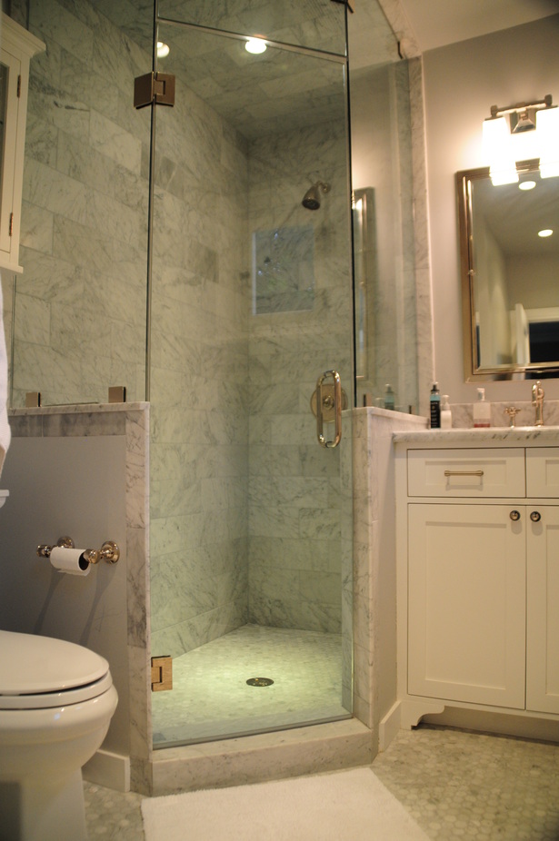 The utility room was reorganized to create a new master bath.