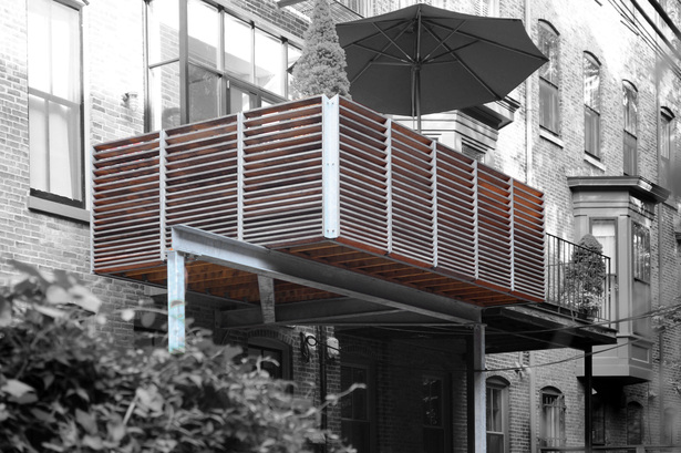 Deck View at Rear
