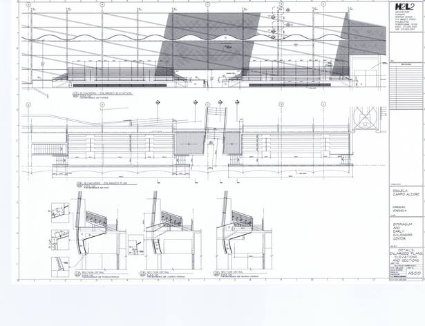 Details, Enlarged Plans, Elevations and Sections