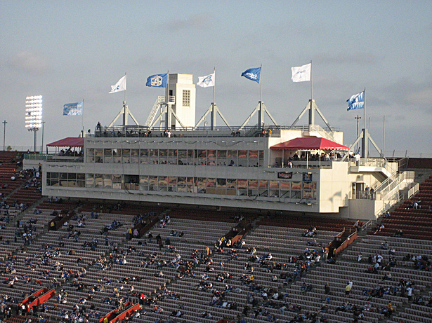 Los Angeles Memorial Coliseum Press Box
