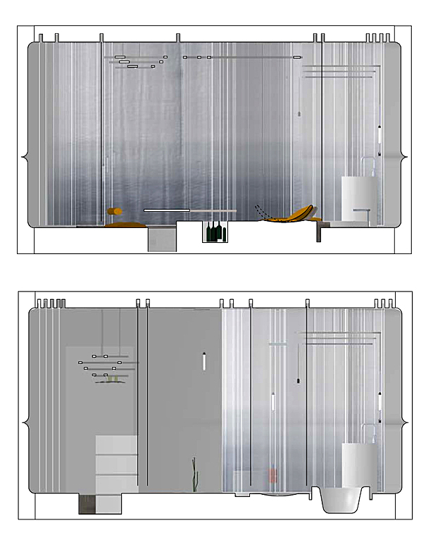 Beijing Art Now Hotel - cross sections 