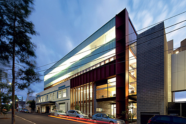 Brain and Mind Research Unit - Youth Mental Health Building, University of Sydney in Sydney, Australia (Photo: John Gollings)