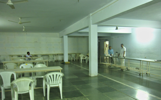 The dining hall