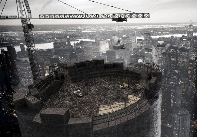 Third Place: Monument to Civilization: Vertical Landfill for Metropolises, Lin Yu-Ta, Anne Schmidt (Taiwan)