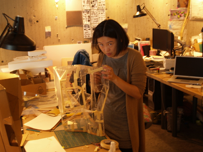 Alice constructs a masterpiece