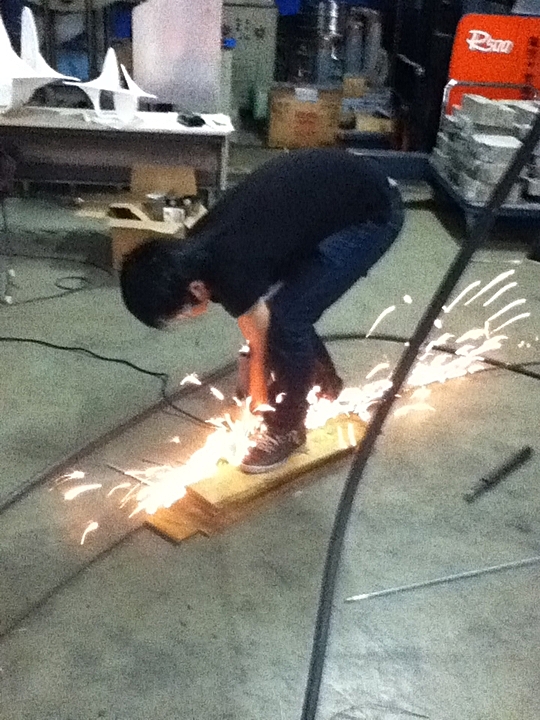 i was cutting something for base...