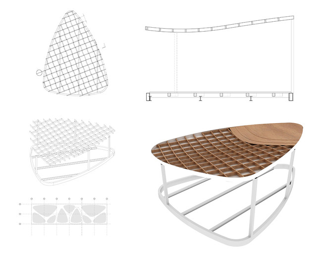 Pod roof construction (Image: Serie Architects)